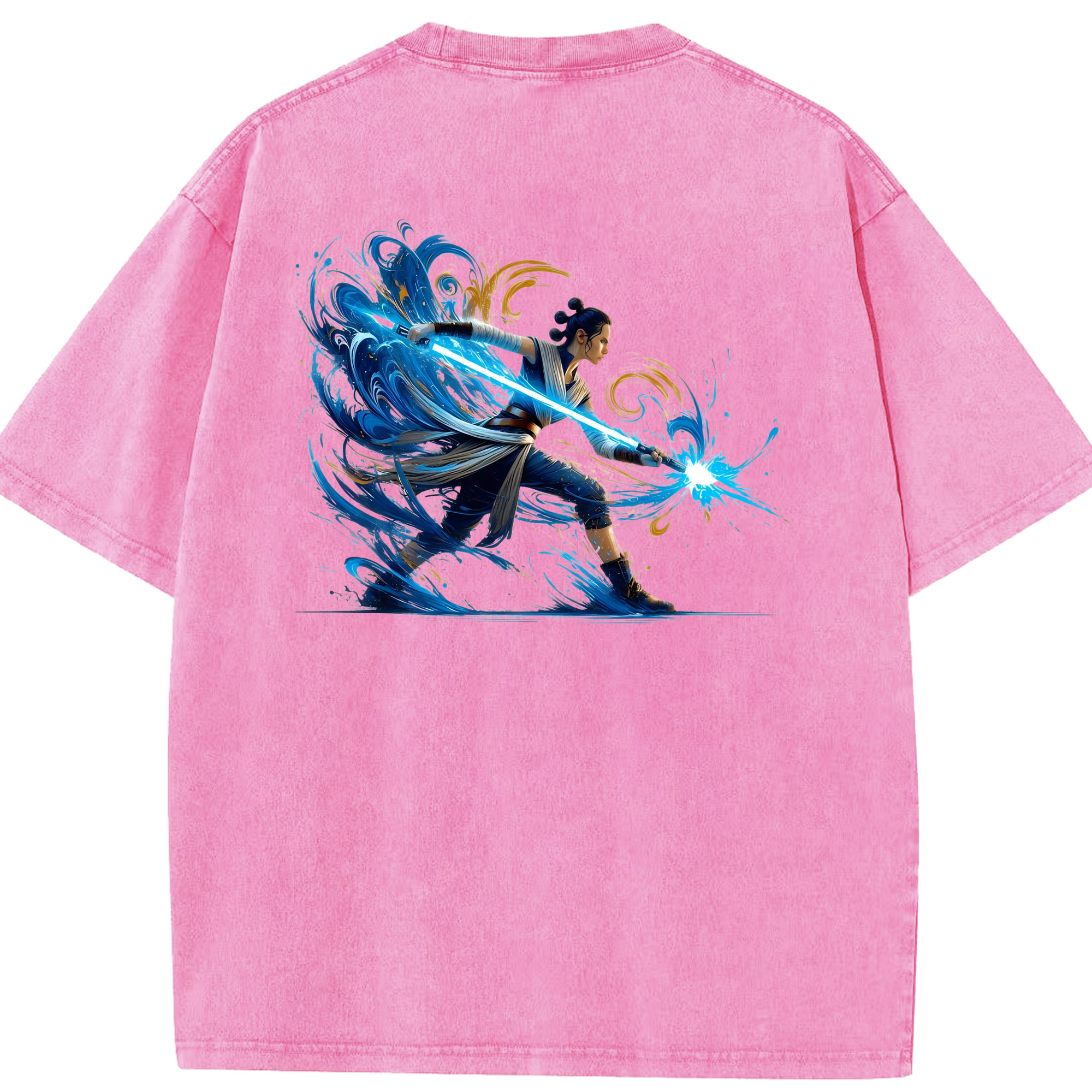 （画像用） スター・ウォーズ Star Wars 綿100% ヴィンテージ風 半袖Tシャツ（背面プリント）